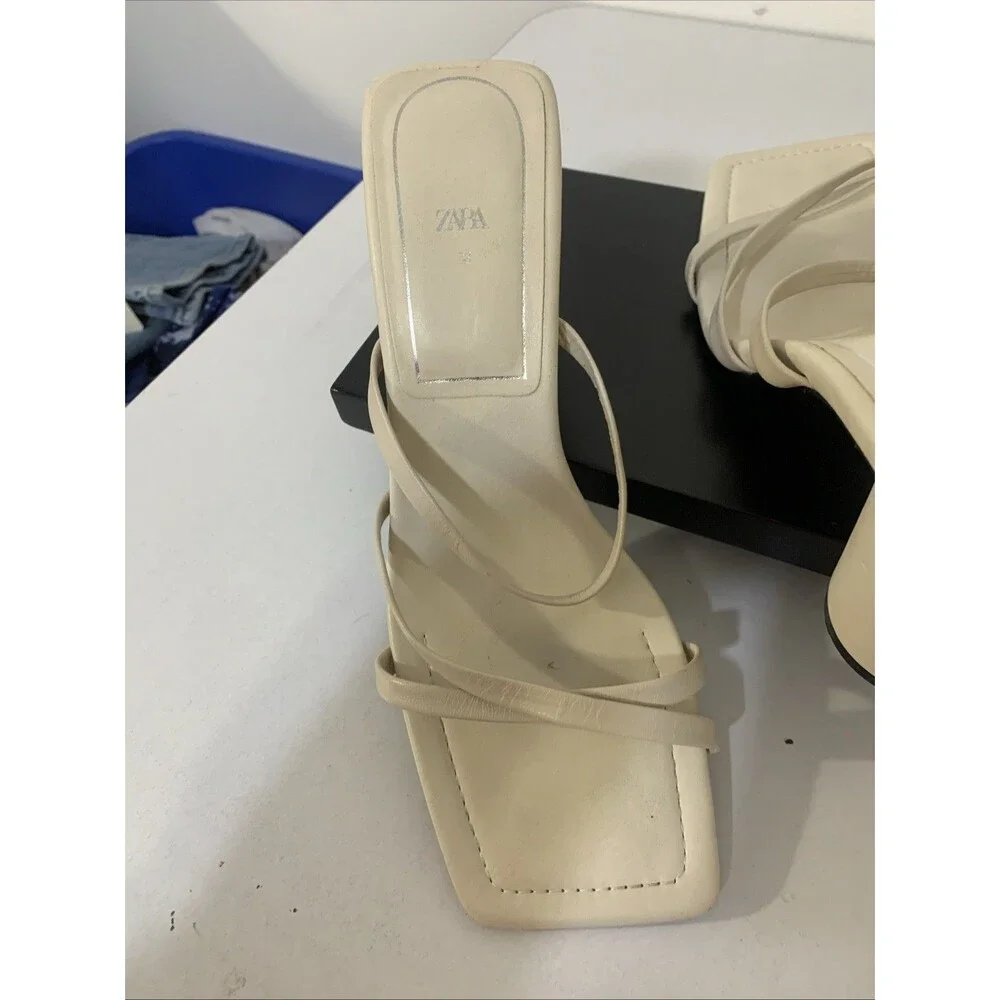 Zara strappy heels
